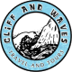 cliff and waves logo